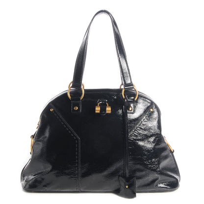 Saint Laurent Patent Large Muse Black 1 of 9