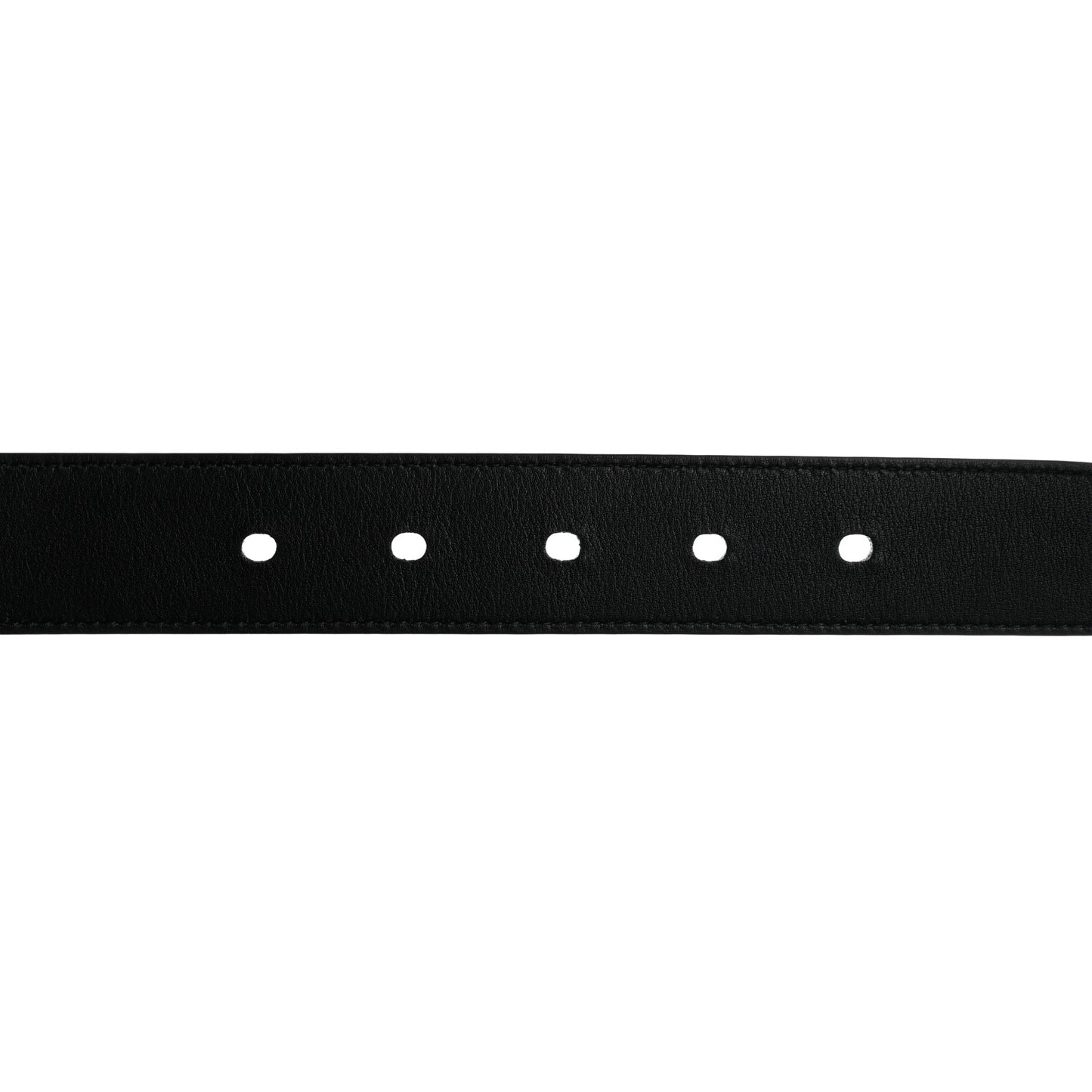 Smooth Calfskin Monogram Square Buckle Belt 85 34 Black
