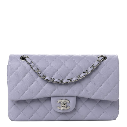 Chanel Caviar Quilted Medium Double Flap Light Purple 1 of 6