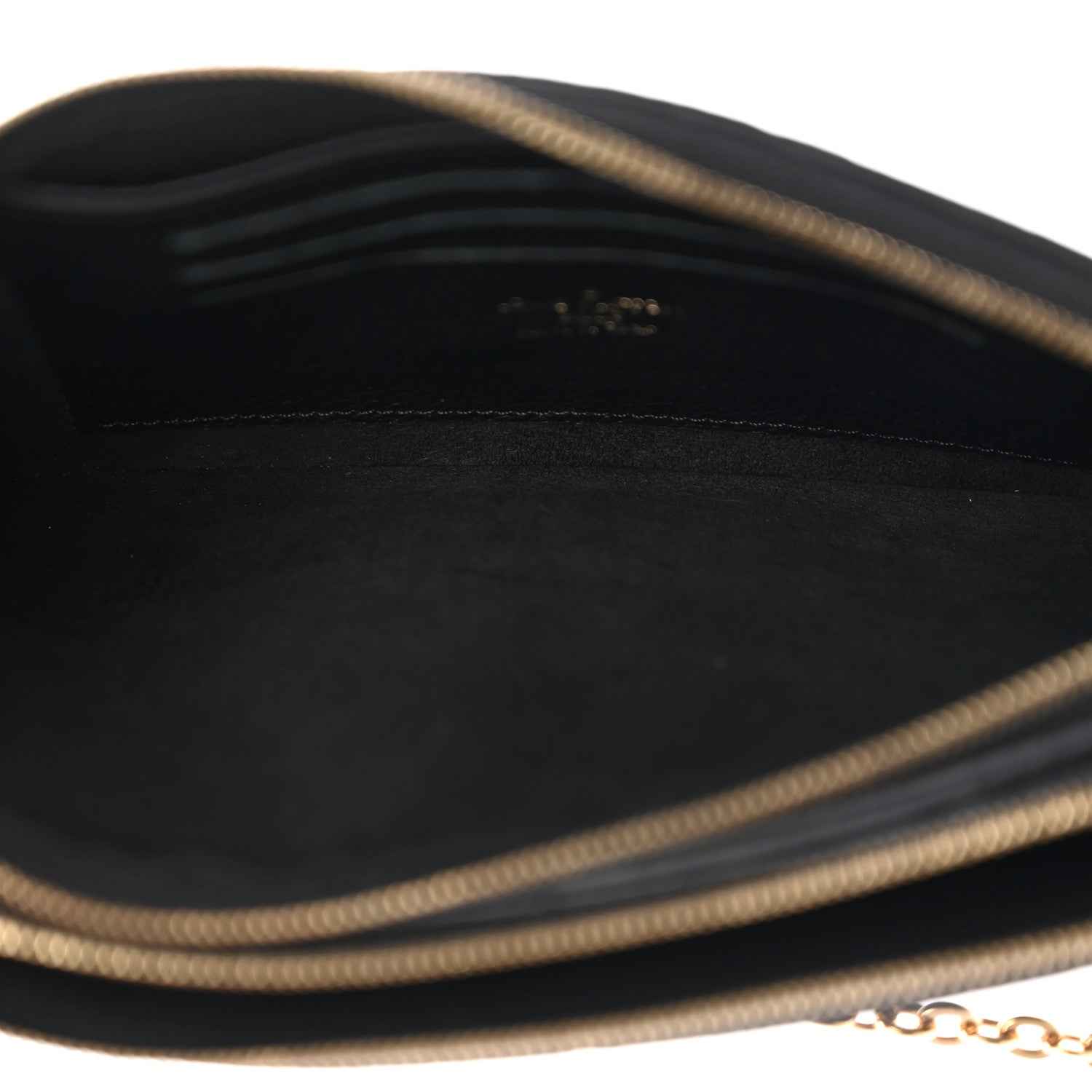 Louis Vuitton Empreinte Double Zip Pochette Black 6 of 12