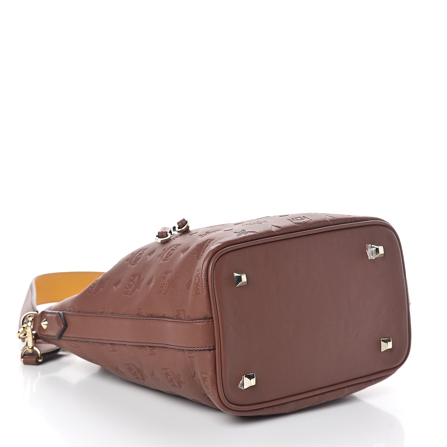 Calfskin Ottomar Monogram Essential Bucket Brown