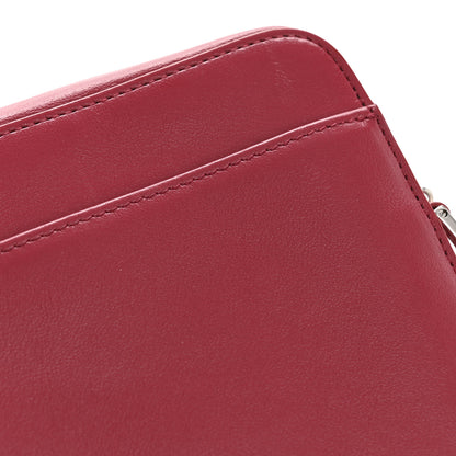 Christian Dior Calfskin Oblique Galaxy Perforated World Tour Messenger Pouch Red White 12 of 13