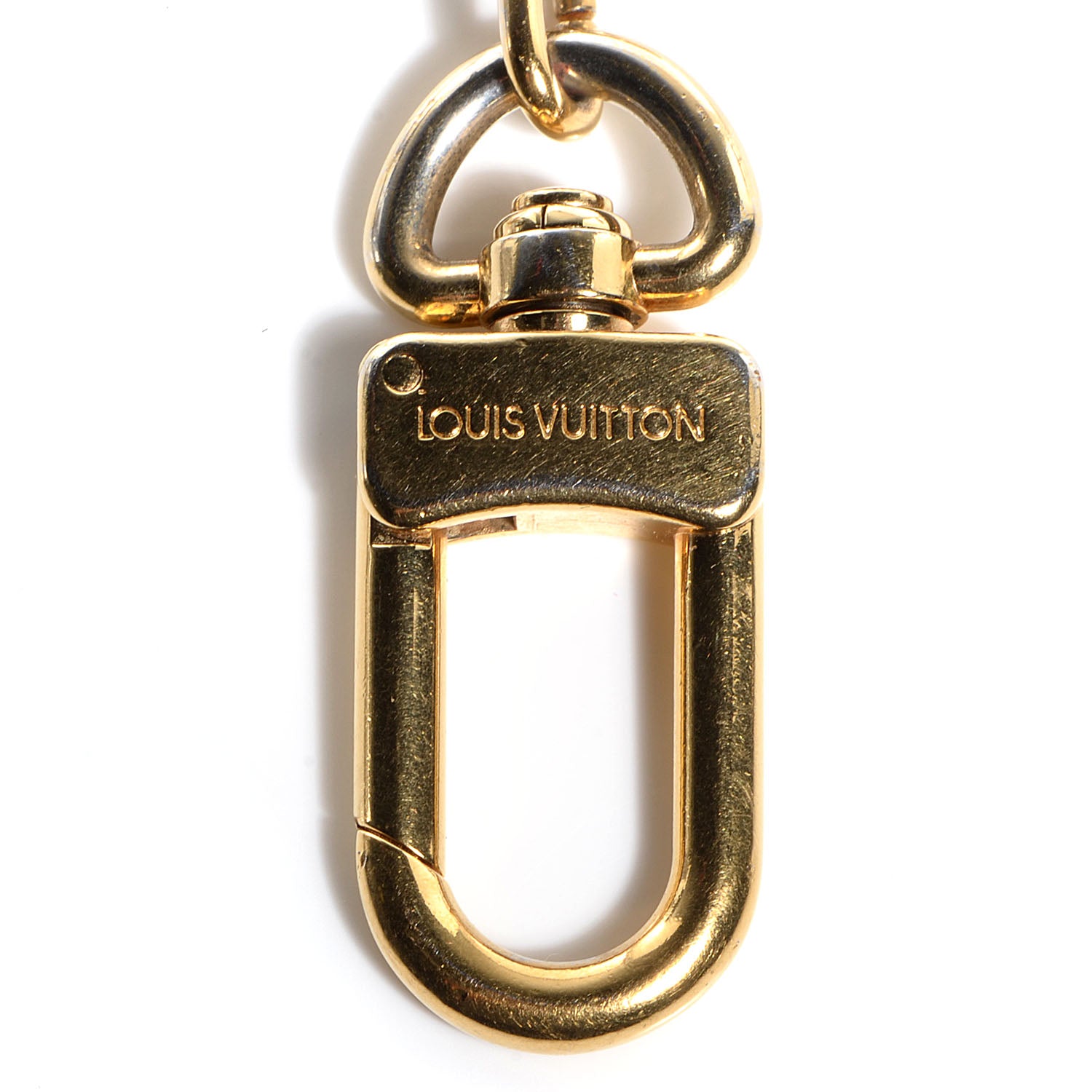 Louis Vuitton Pochette Extender Key Ring Gold 4 of 4