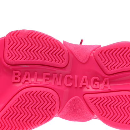 Balenciaga Fabric Mesh Womens Triple S Sneakers 35 Pink 6 of 7