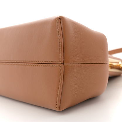 Fendi Shiny Nappa Small Fendi First Caramello 10 of 12