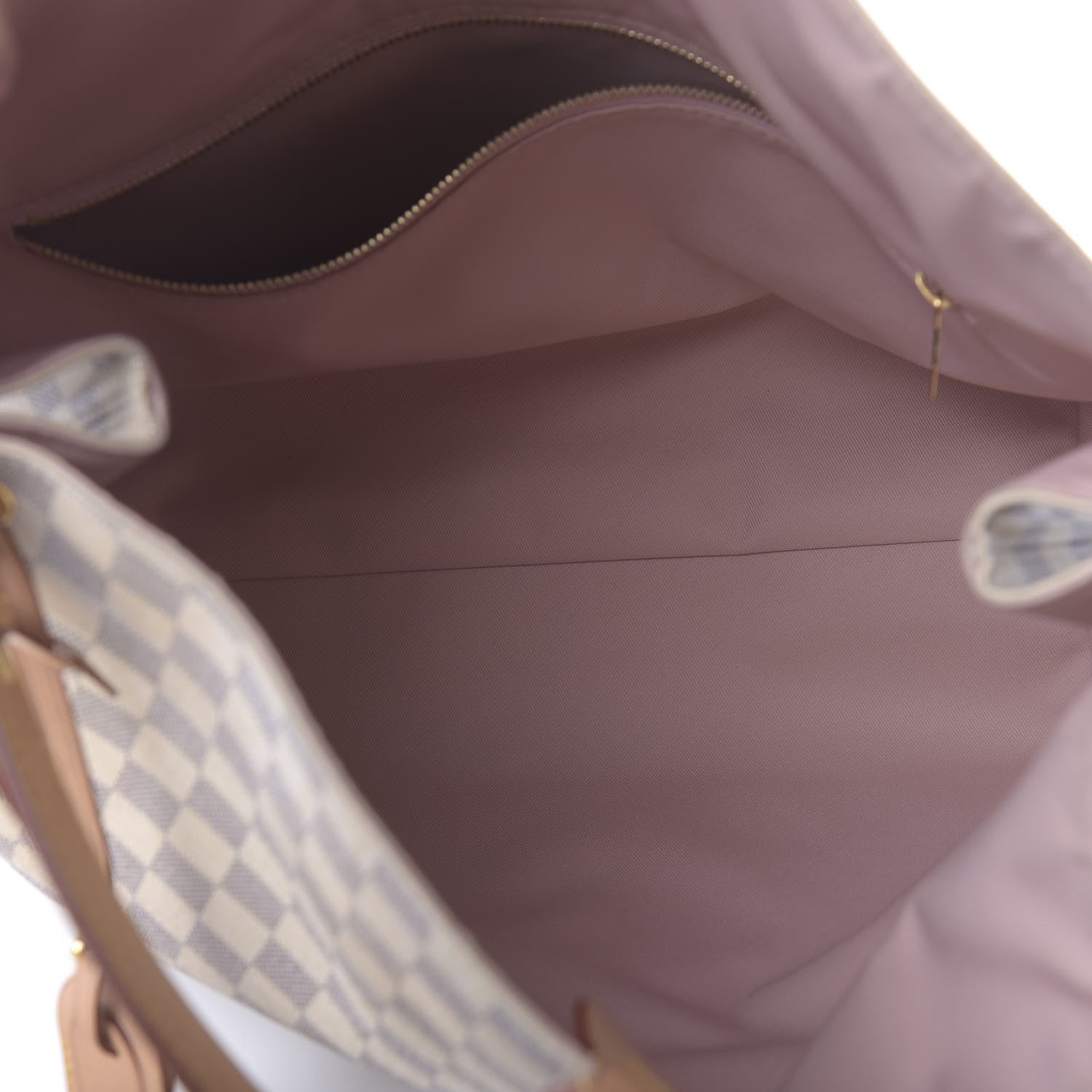 Louis Vuitton Damier Azur Graceful MM Rose Ballerine 5 of 10