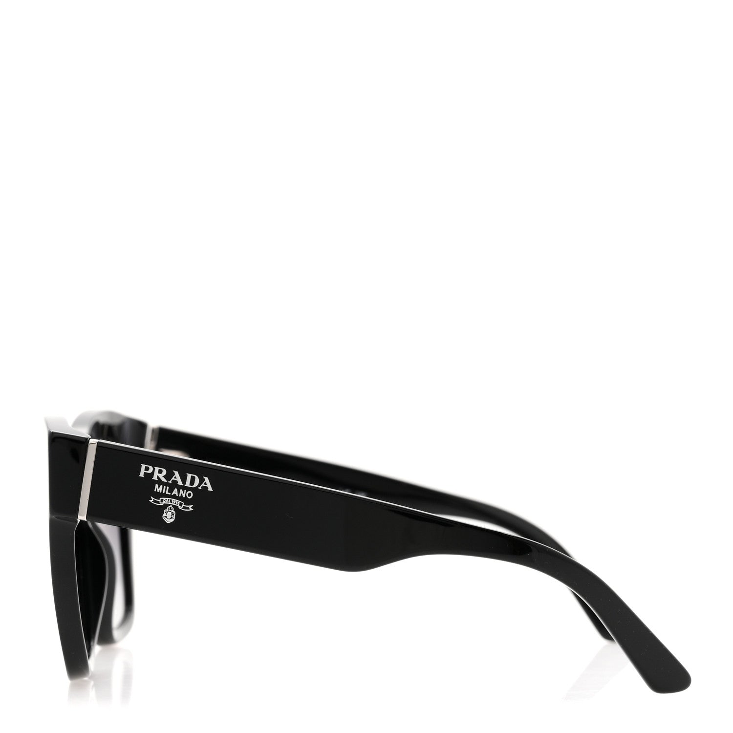 Prada Acetate Sunglasses SPR 17Z Black 3 of 7