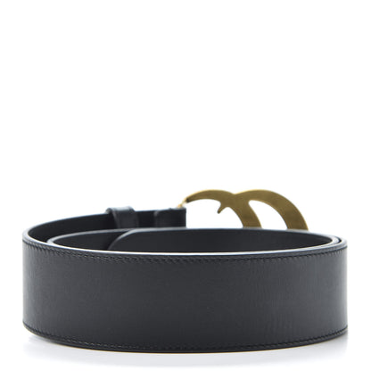 Gucci Calfskin Double G 40mm Belt 70 28 Black 2 of 3