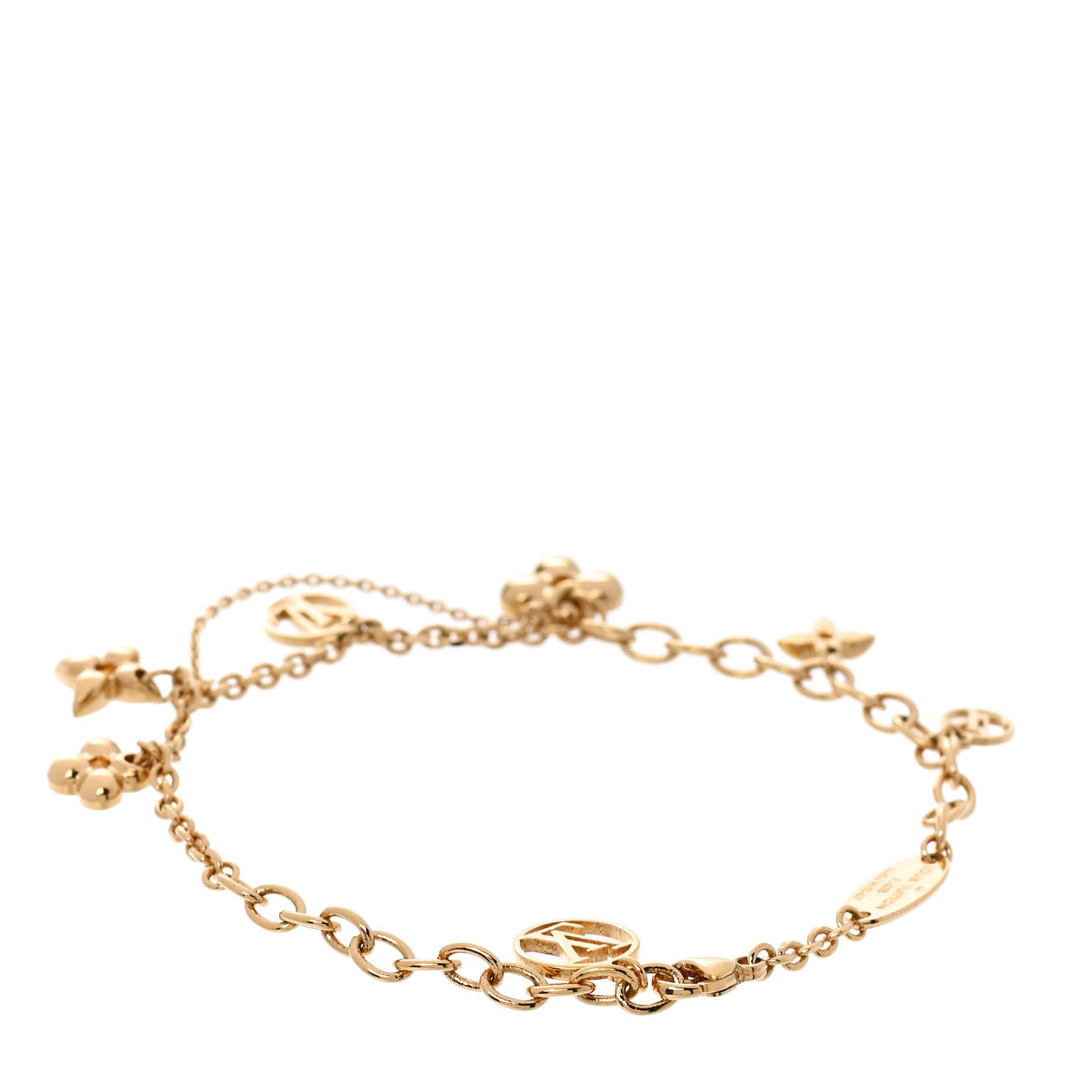 Louis Vuitton Metal Monogram Blooming Supple Bracelet 3 of 6