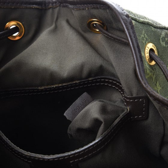 Louis Vuitton Mini Monogram Montsouris GM Backpack Kaki 7 of 19