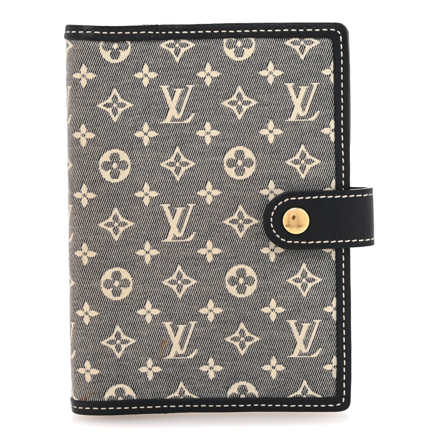 Louis Vuitton Mini Monogram Small Ring Agenda Cover Blue 1 of 8