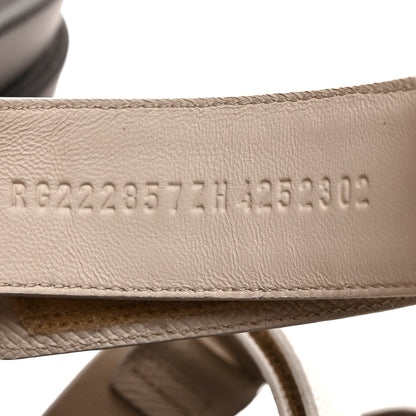 Hermes Epsom Mens Chypre Sandals 42.5 Beige Glaise 8 of 9
