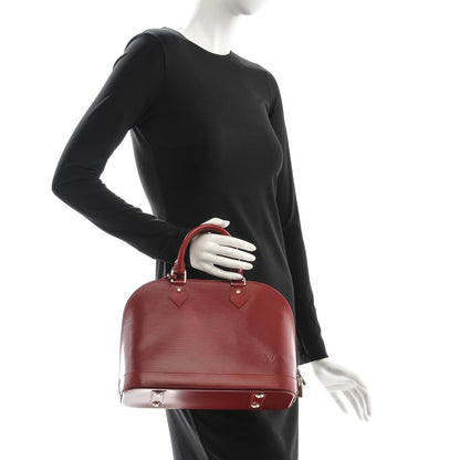 Louis Vuitton Epi Alma PM Rubis 2 of 6