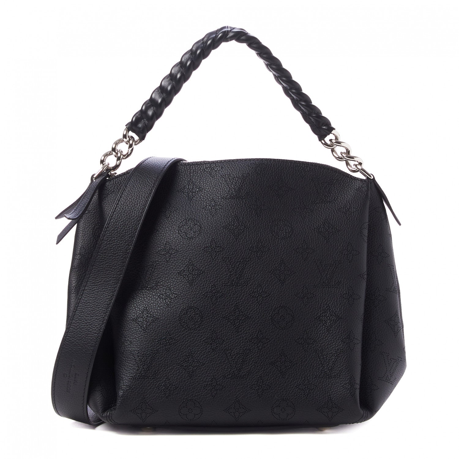 Louis Vuitton Mahina Babylone Chain BB Black 1 of 9