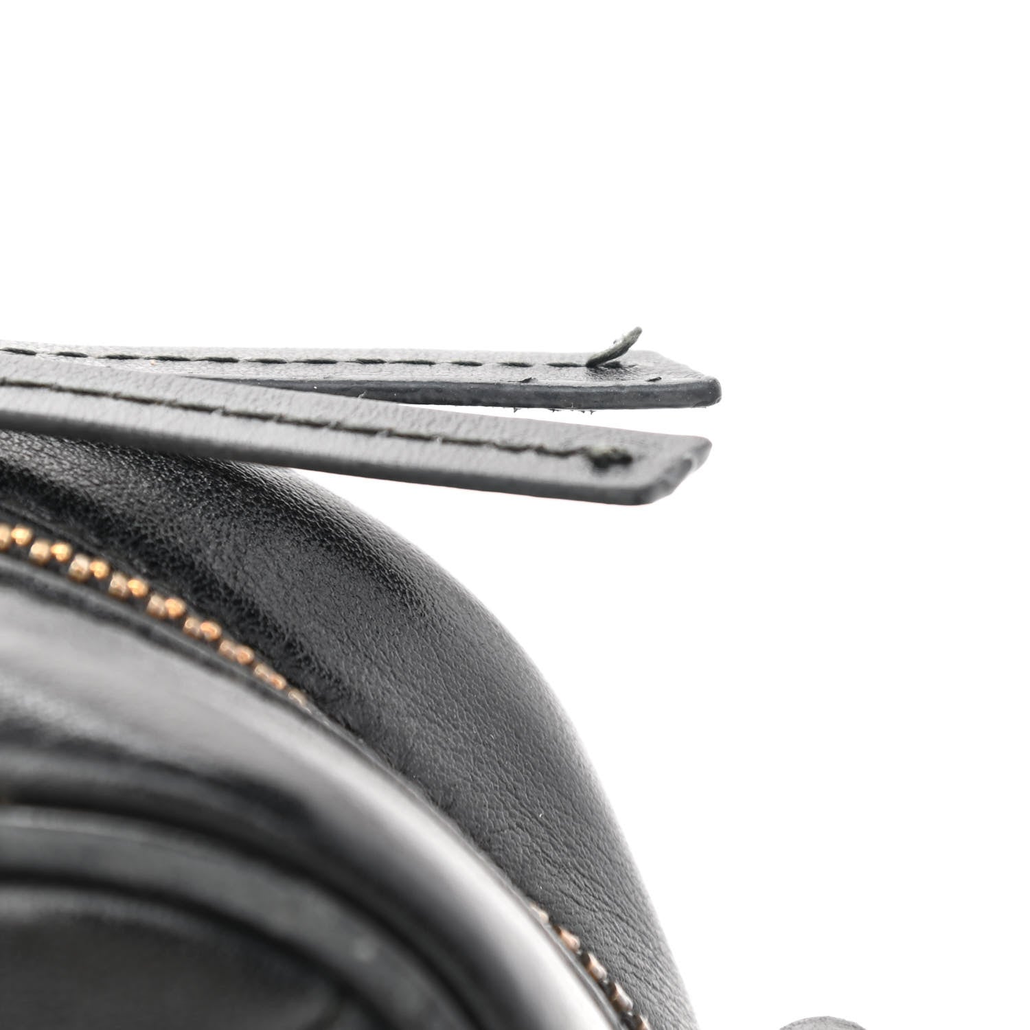 Gucci Calfskin Matelasse Mini GG Marmont Chain Shoulder Bag Black 14 of 17
