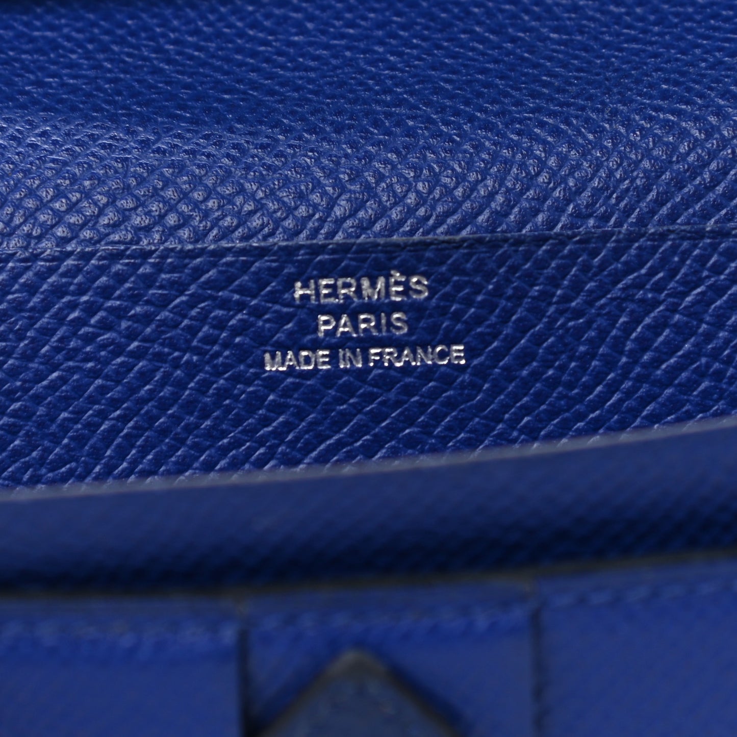 Epsom Bearn Gusset Wallet Bleu Electrique