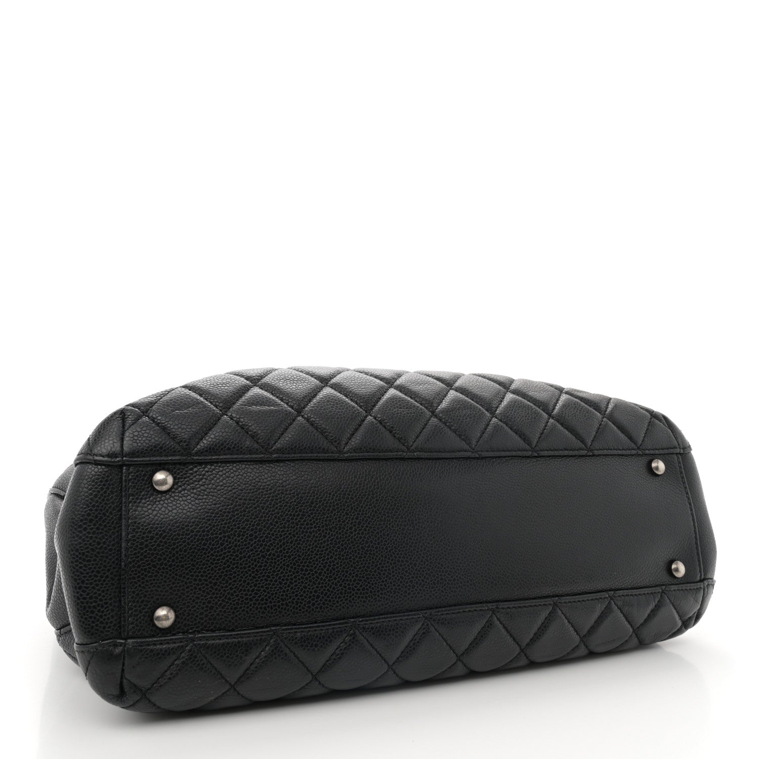 Chanel Caviar Quilted City Shopping Tote Black 4 of 14