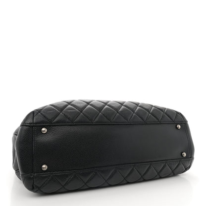 Chanel Caviar Quilted City Shopping Tote Black 4 of 14