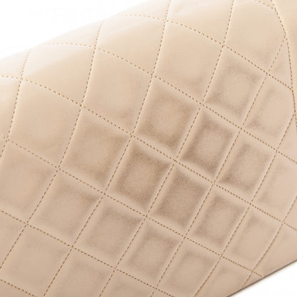 Chanel Lambskin Quilted Medium Single Flap Beige 11 of 12