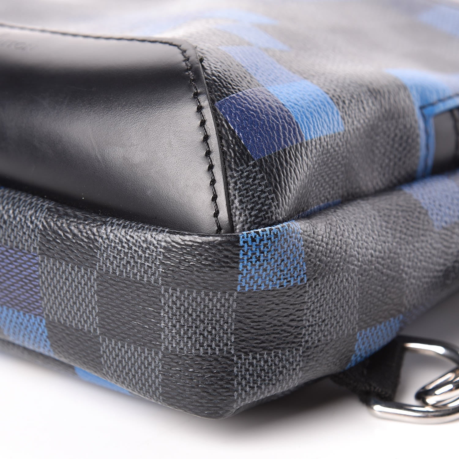 Louis Vuitton Damier Graphite Pixel Avenue Sling Backpack Blue 10 of 12