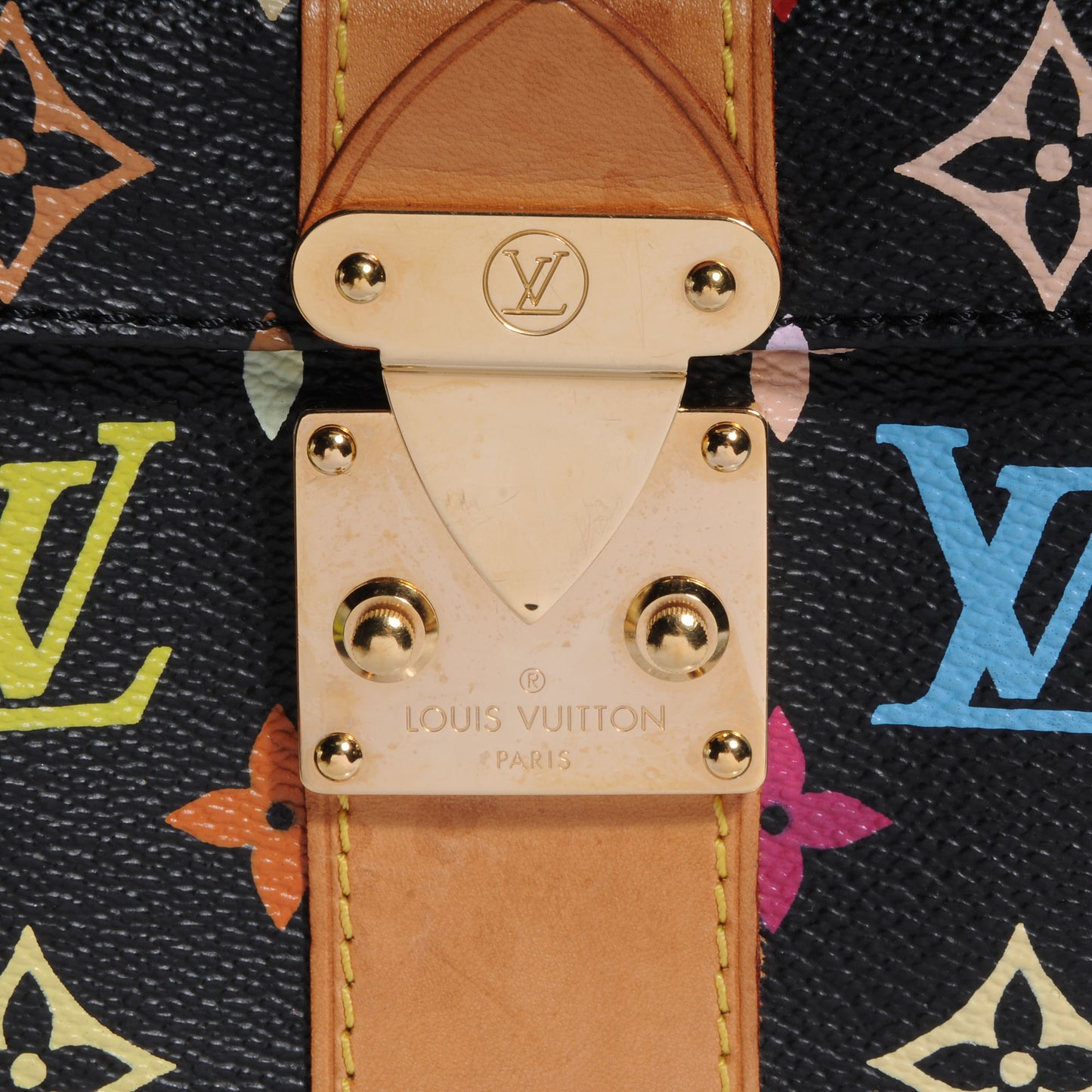 Monogram Multicolor Speedy 30 Black
