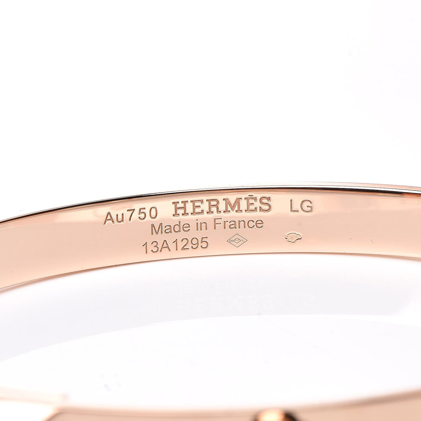 18K Rose Gold PM Collier De Chien Bracelet LG