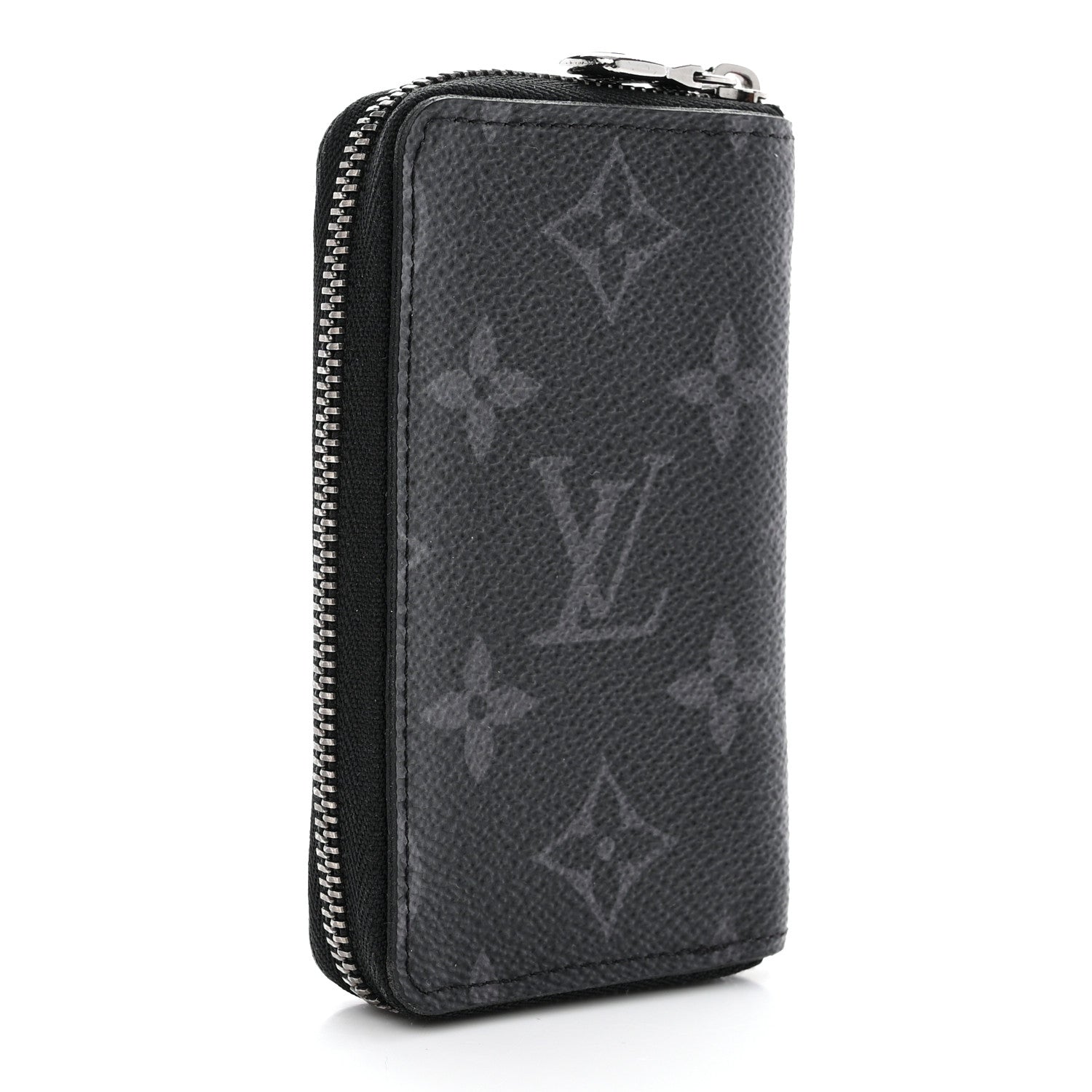 Louis Vuitton Monogram Eclipse Zippy Coin Purse Vertical 3 of 8