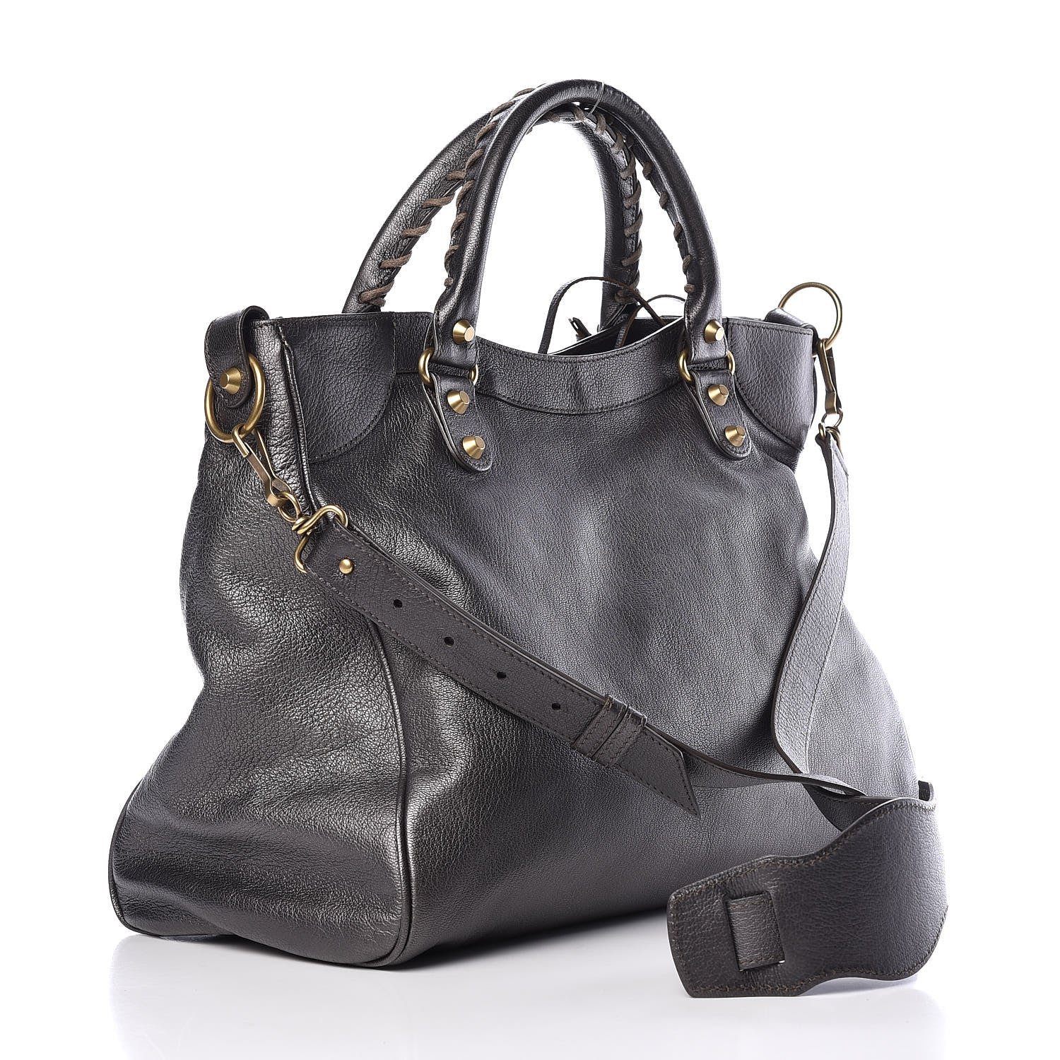 Balenciaga Chevre Classic Gold Hardware Velo Bronze 3 of 9