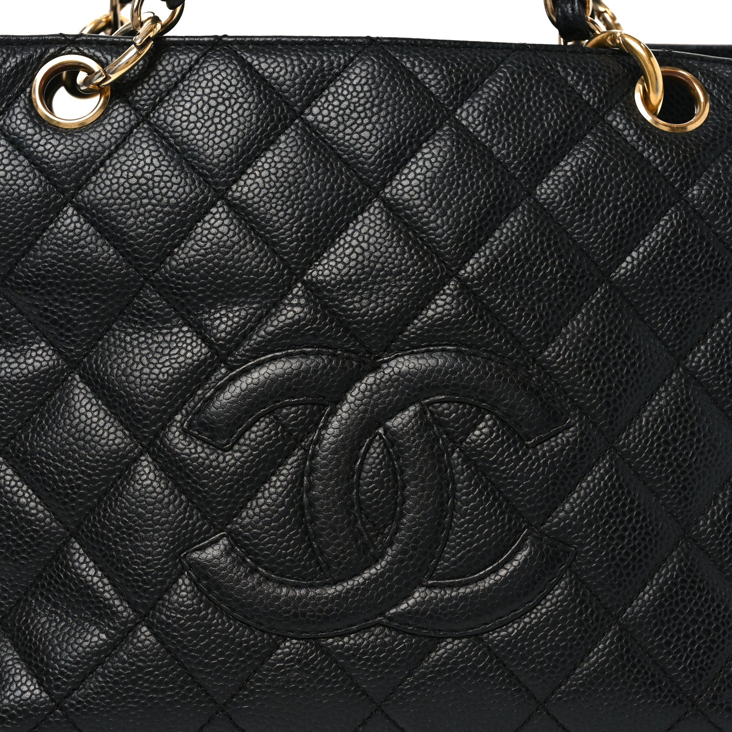 Chanel Caviar Quilted Petit Timeless Tote PTT Black 8 of 13
