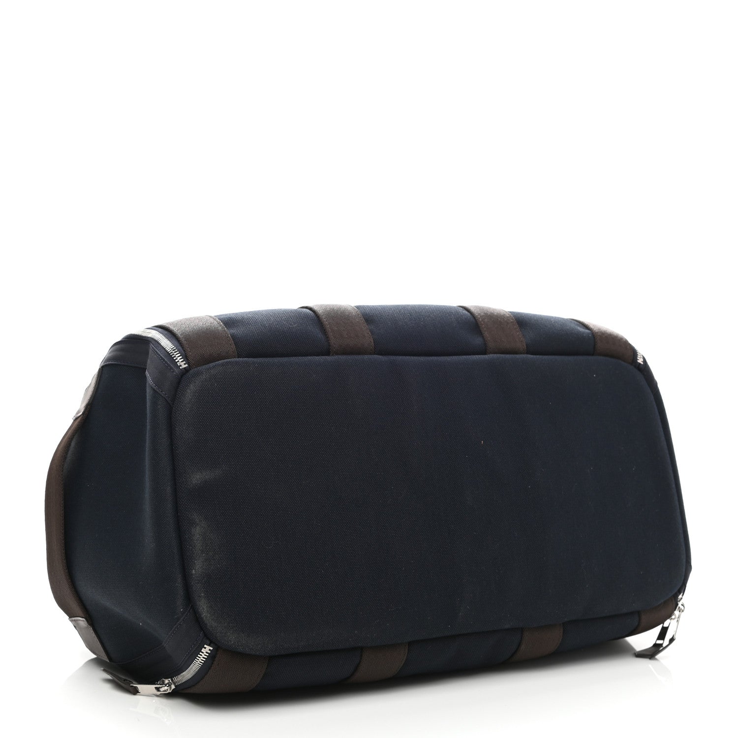 Hermes Fabric Carrying Dog Bag Navy 3 of 10