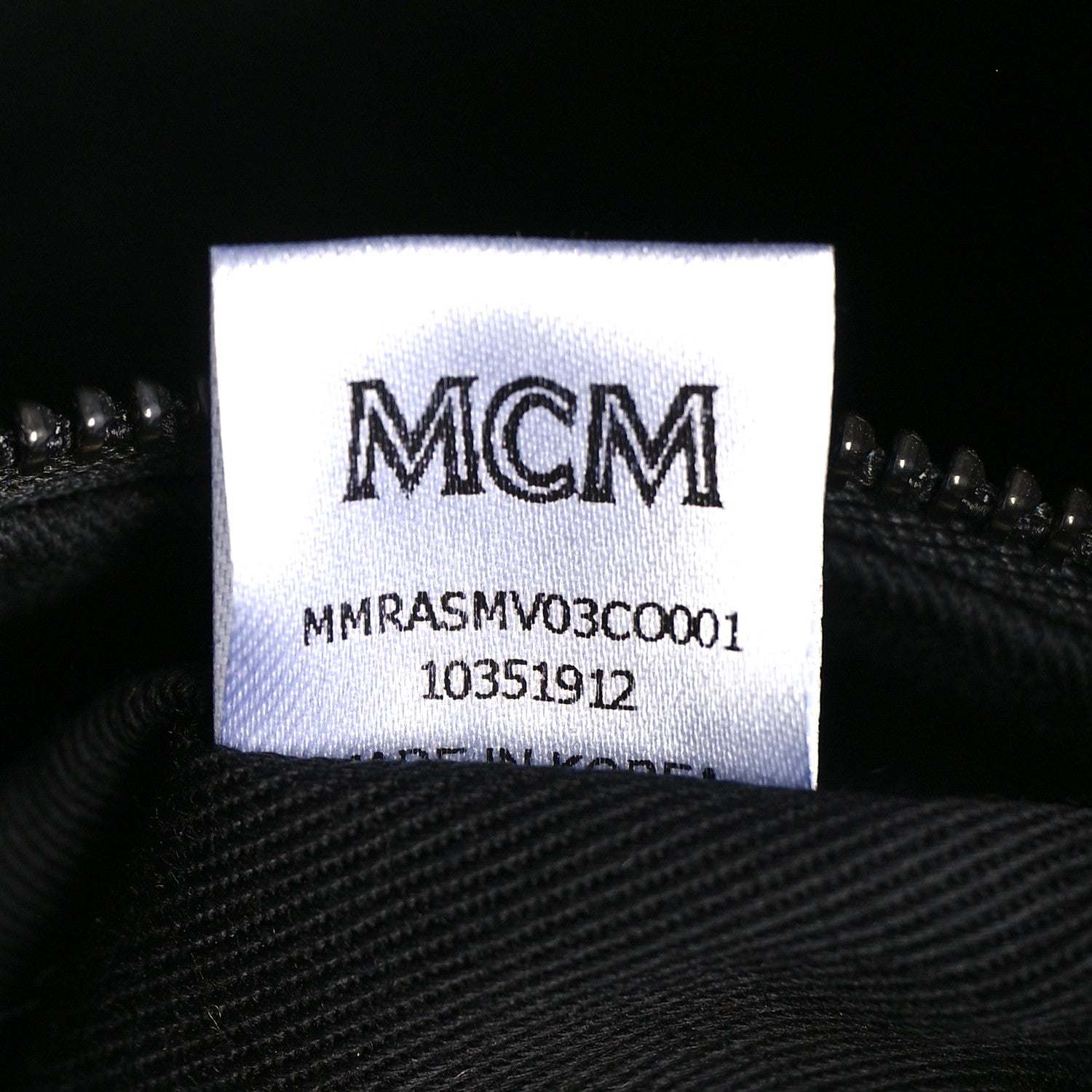 MCM Visetos Square 1976 Crossbody Bag Cognac Black 7 of 9