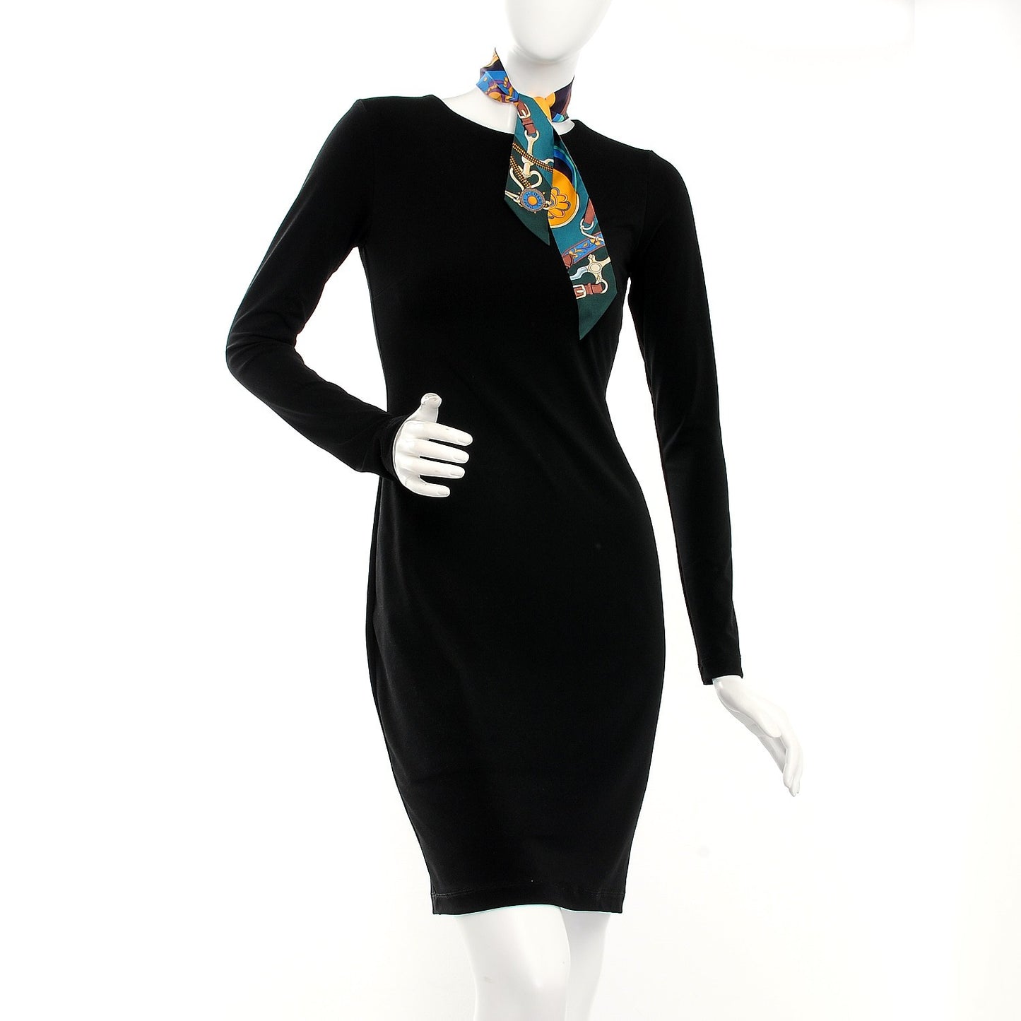 Silk Festival des Amazones Twilly Vert Bleu Soleil