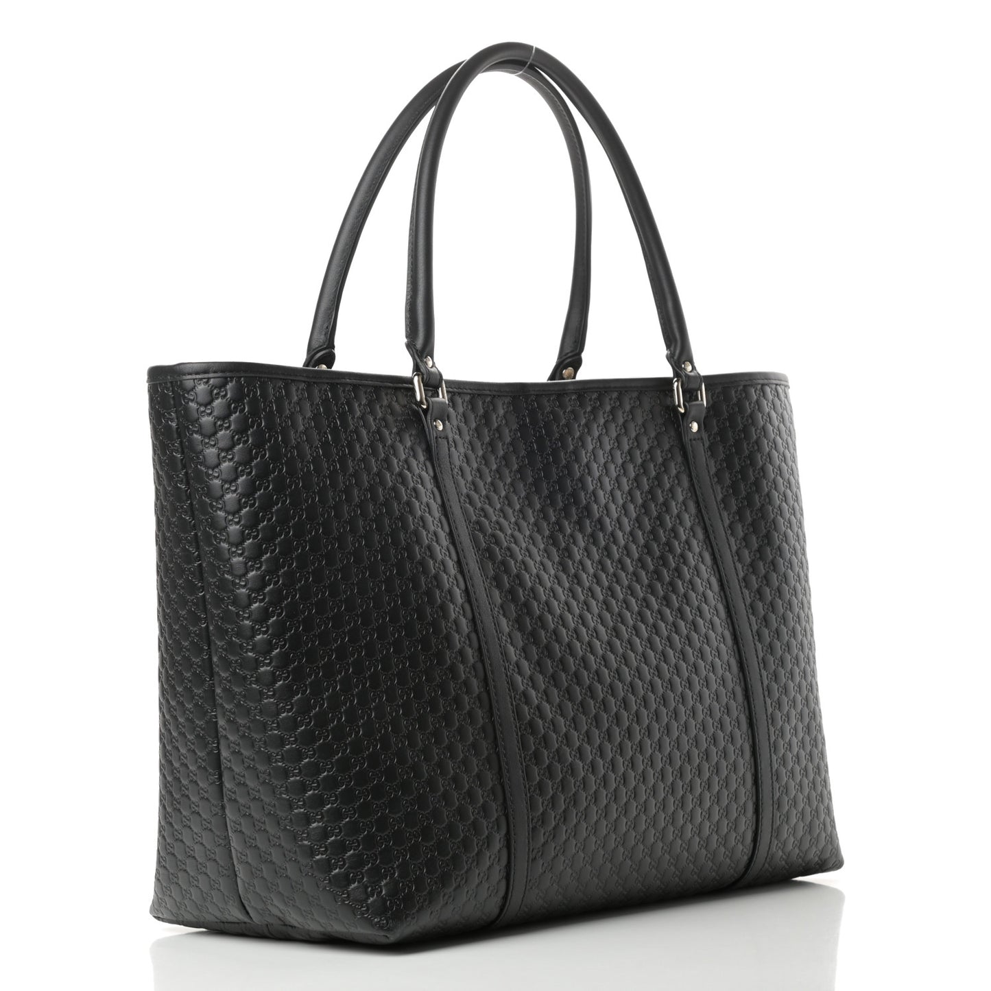 Microguccissima Large Joy Tote Black