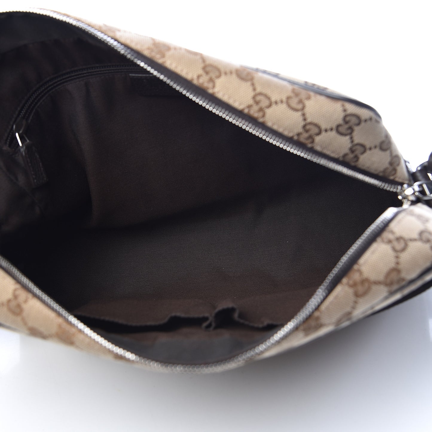 Monogram Messenger Bag Dark Brown
