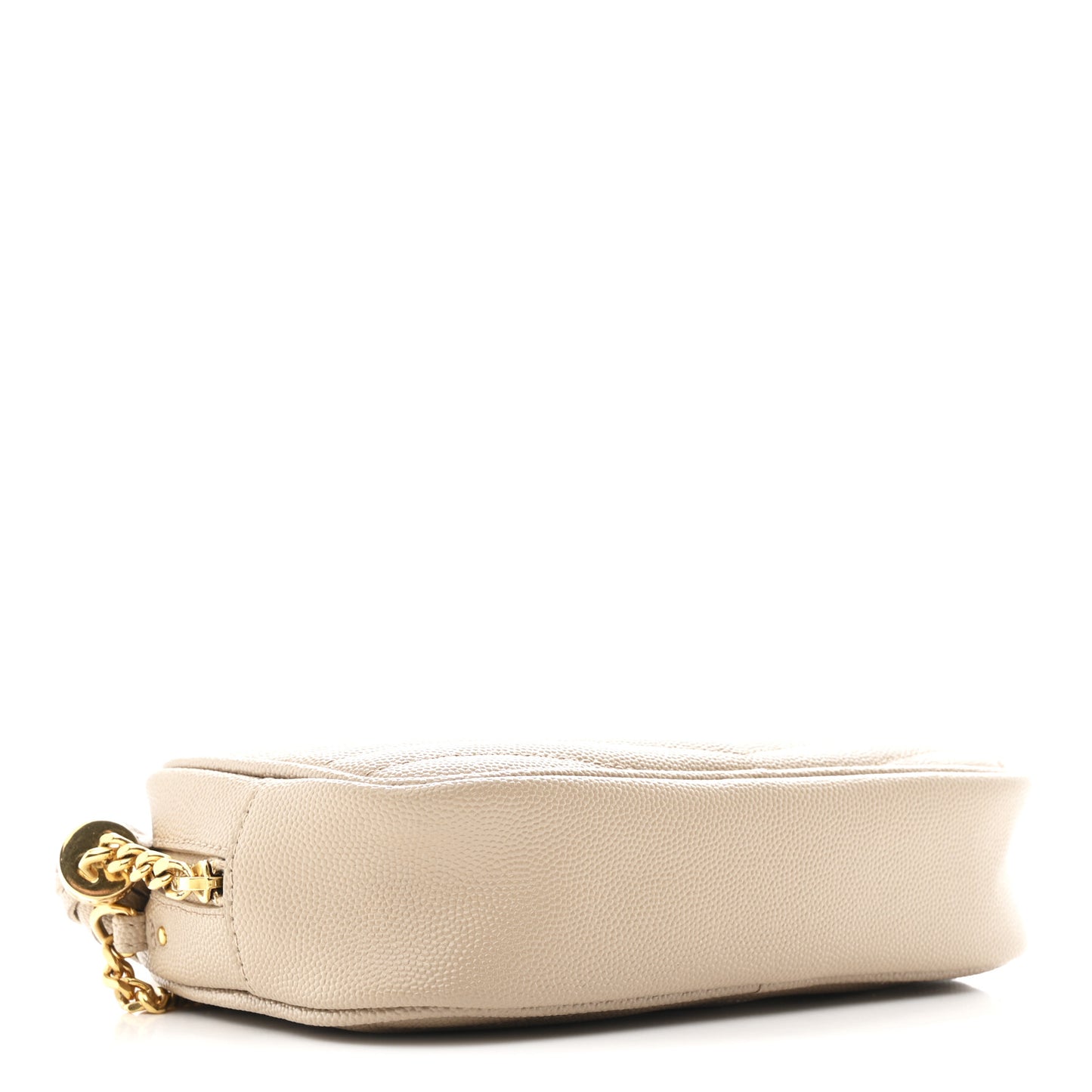 Grain De Poudre Matelasse Monogram Mini Lou Camera Bag Dark Beige