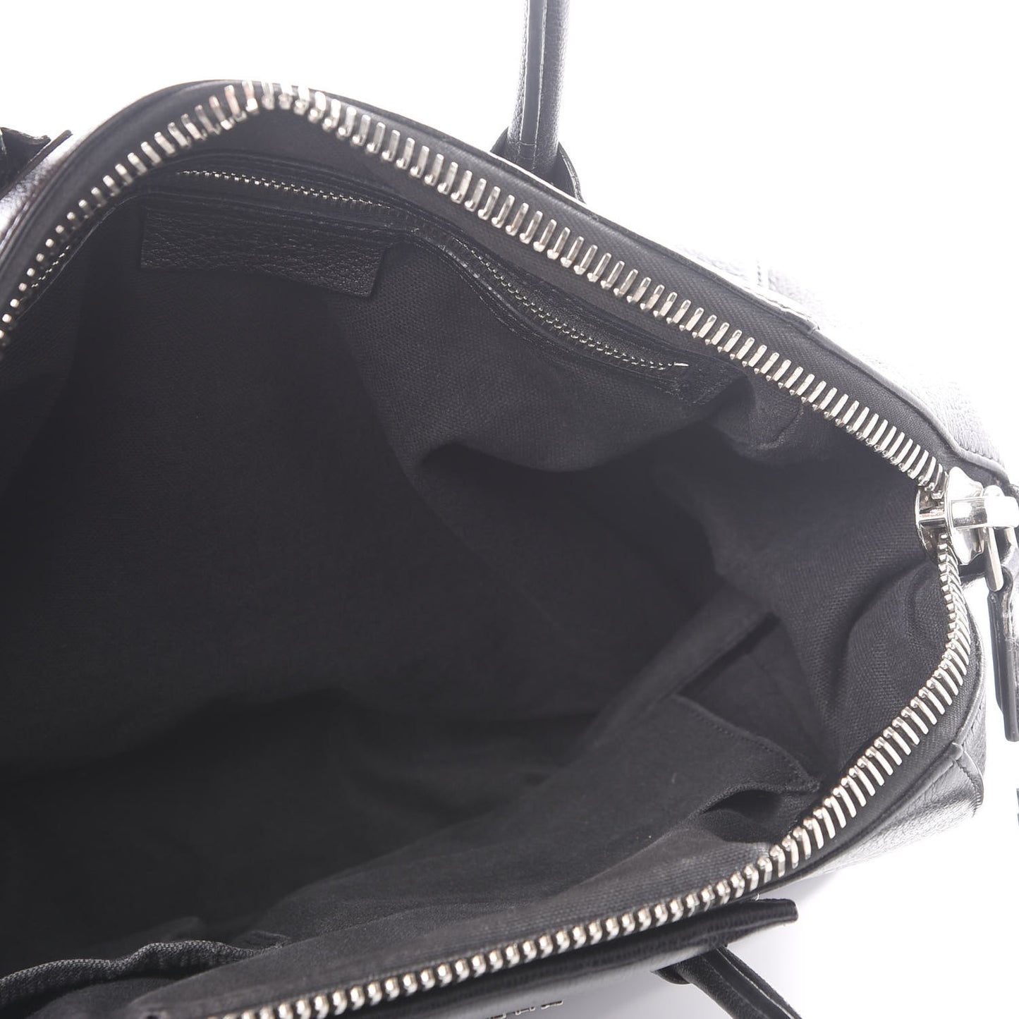 Sugar Goatskin Medium Antigona Black