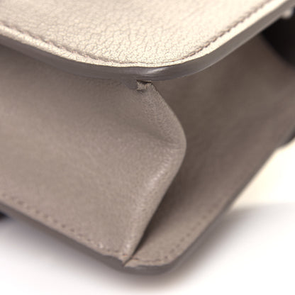 Chloe Shiny Goatskin Calfskin Mini Aby Chain Shoulder Bag Motty Grey 13 of 13