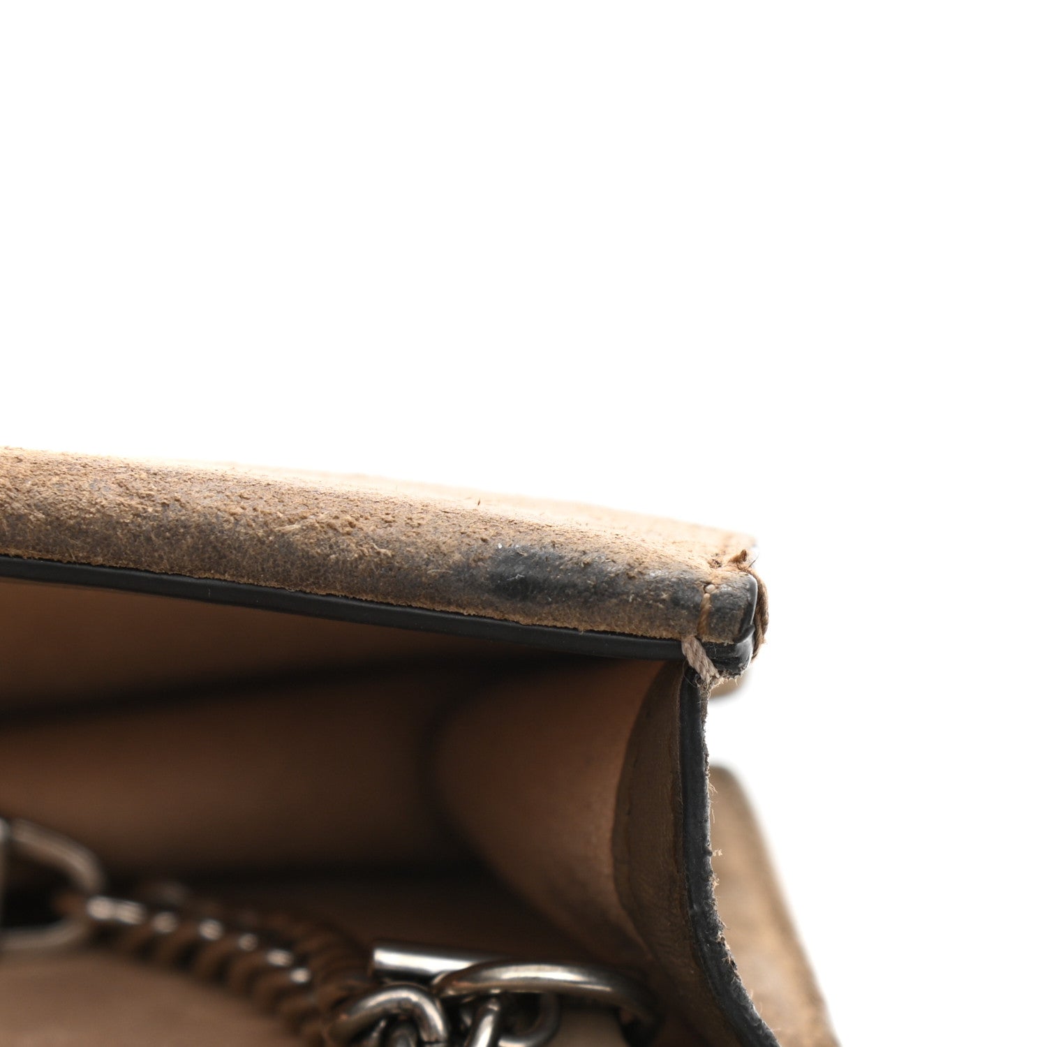Gucci GG Supreme Monogram Super Mini Dionysus Shoulder Bag Taupe 8 of 9