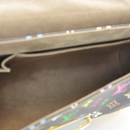 Louis Vuitton Monogram Multicolor Beverly MM Black 7 of 9