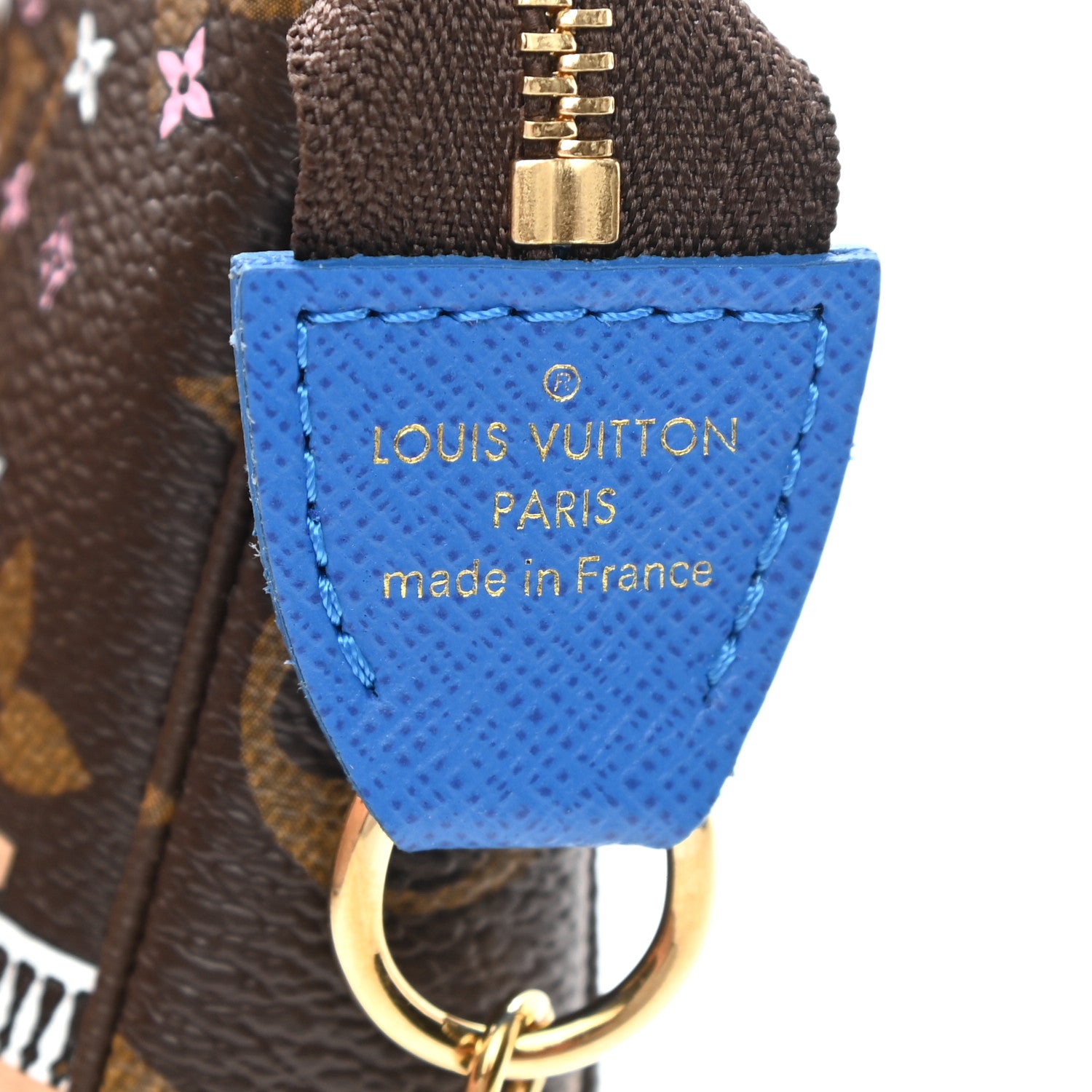 Louis Vuitton Monogram 2019 Christmas Animation Mini Venice Pochette Accessories Blue 7 of 8