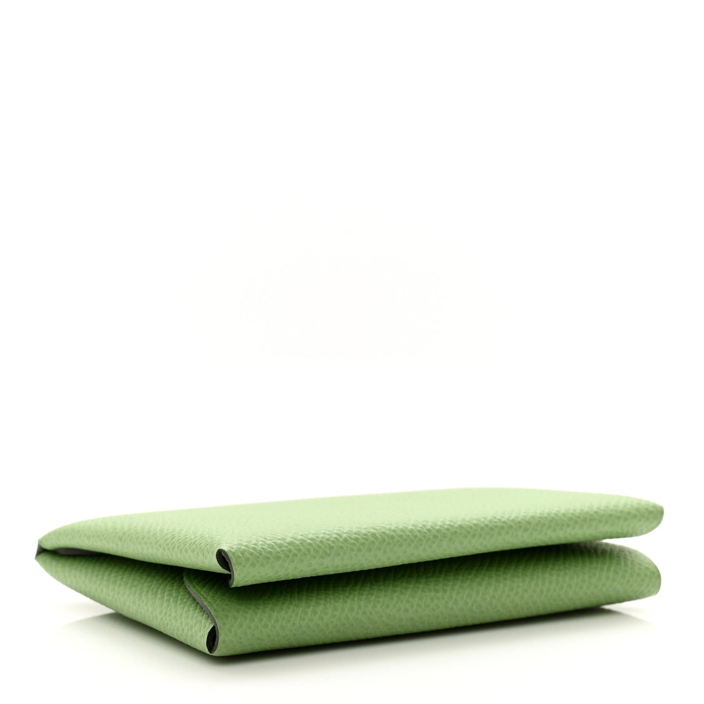 Epsom Calvi Duo Card Case Vert Criquet