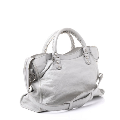 Balenciaga Agneau Giant 12 Silver Hardware City Gris Glace 2 of 8