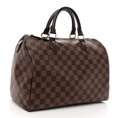 Louis Vuitton Damier Ebene Speedy 35 3 of 11