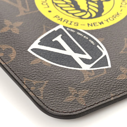 Louis Vuitton Monogram World Tour Neverfull MM 7 of 8