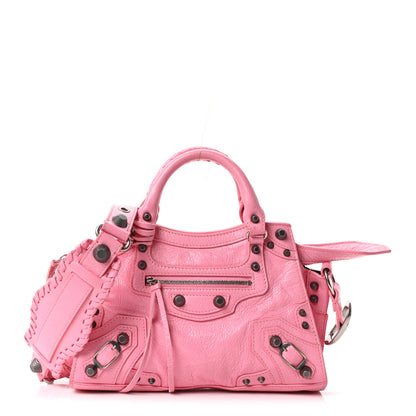 Balenciaga Agneau Arena Neo Cagole Handbag XS Sweet Pink 1 of 11
