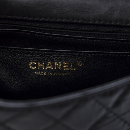 Chanel Aged Calfskin Quilted 2.55 Reissue Mini Flap Black 8 of 11