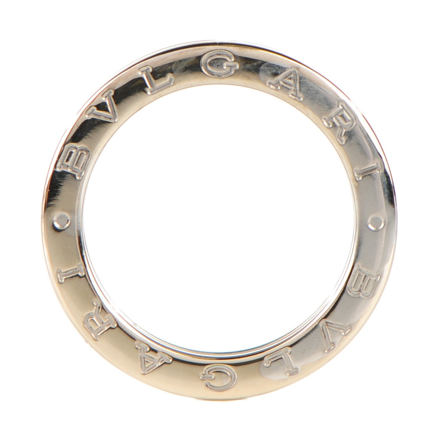 Bulgari 18K White Gold B.Zero1 Ring 54 7 3 of 5