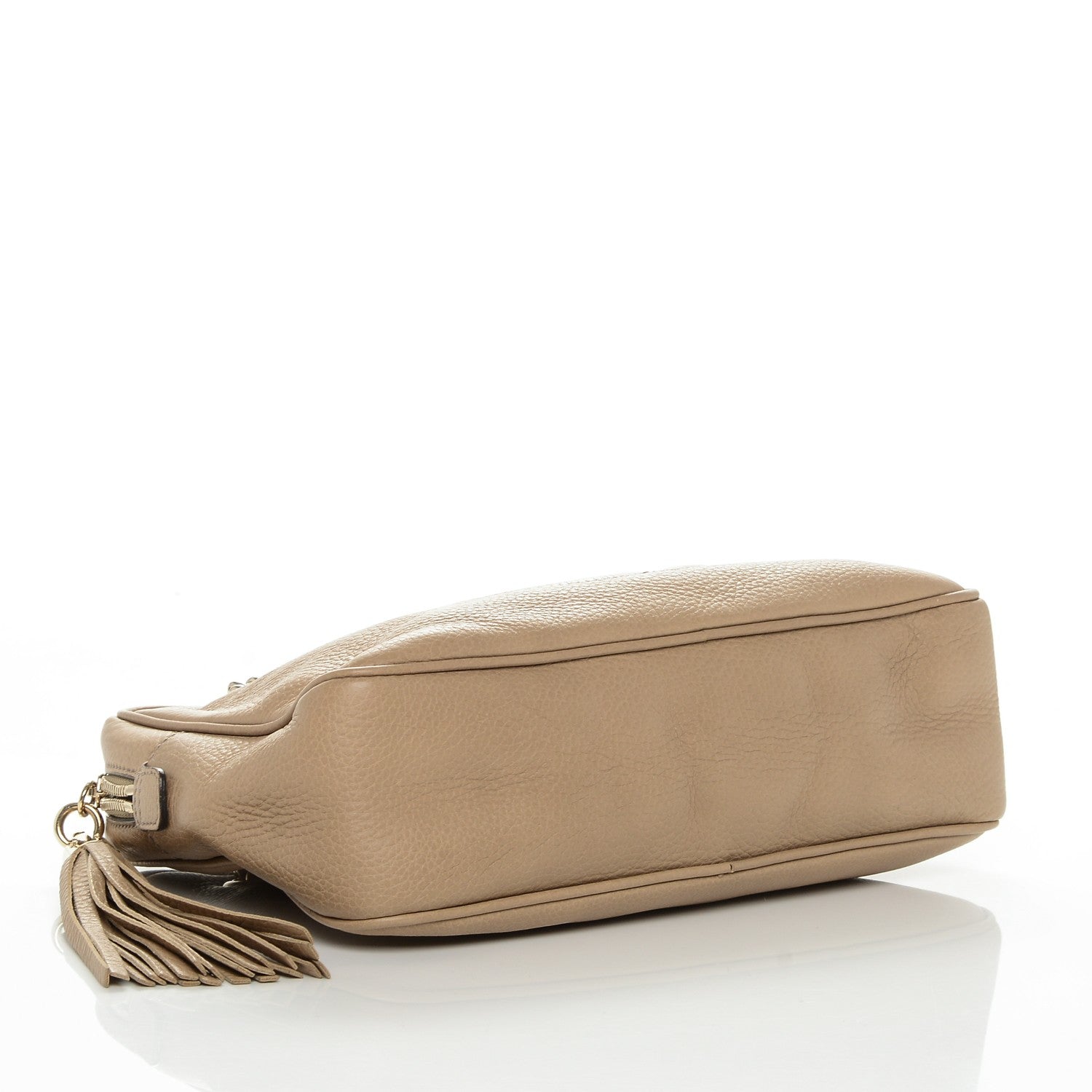 Gucci Pebbled Calfskin Small Soho Bowler Camelia 4 of 7