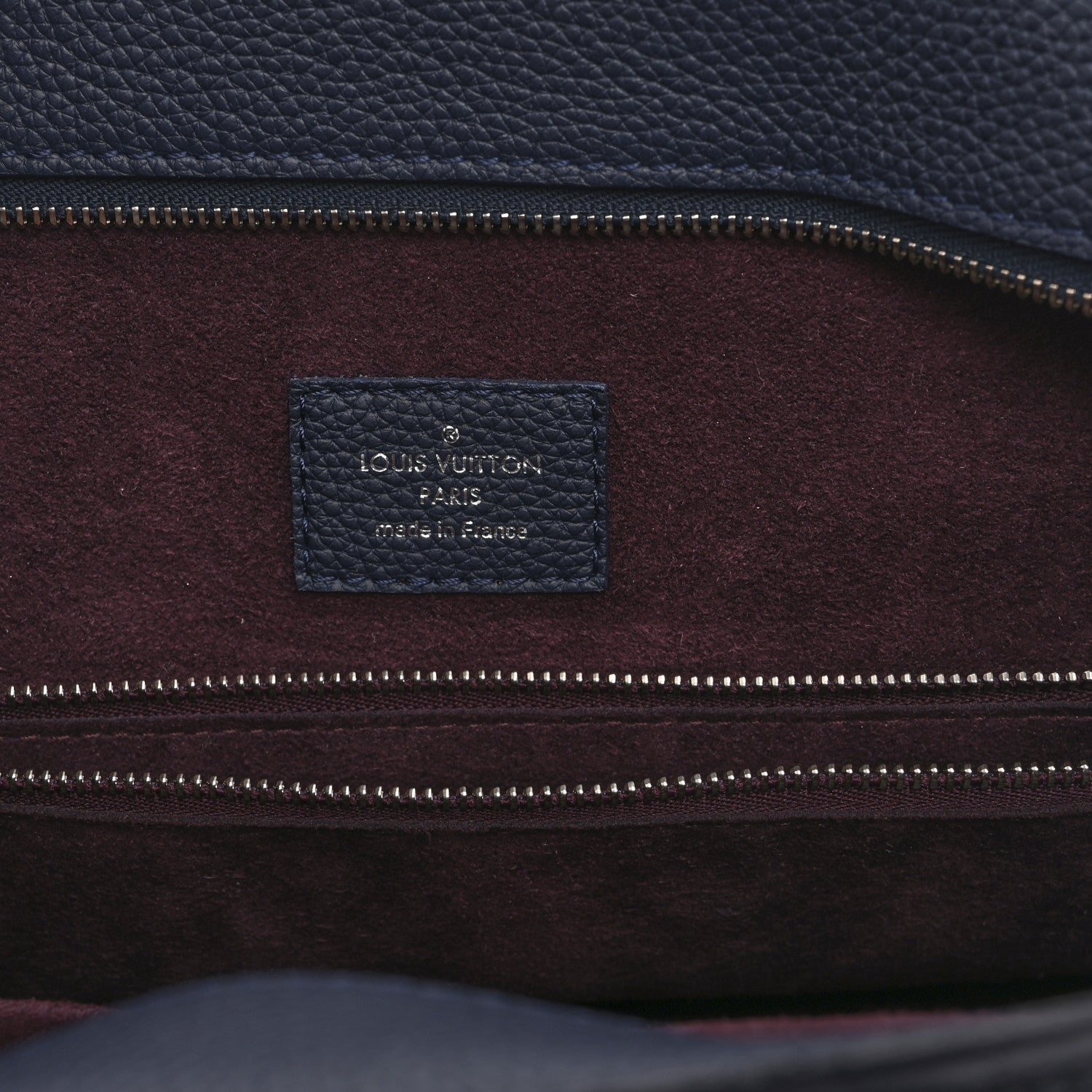 Louis Vuitton Calfskin Freedom Navy 6 of 10
