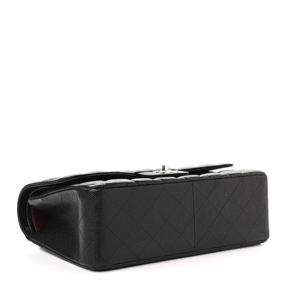 Chanel Caviar Quilted Jumbo Double Flap Black 4 of 10